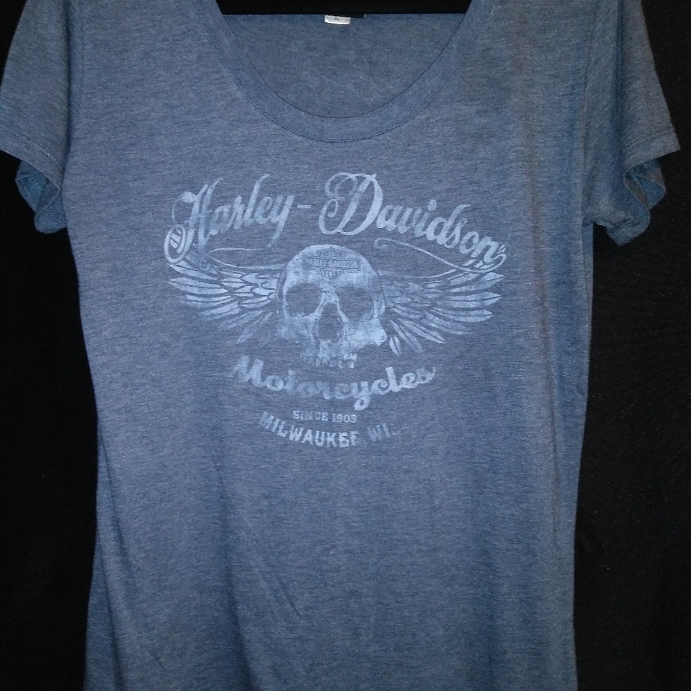 Harley Davidson Women's T-Shirt - XL
